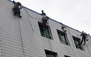 合肥蜘蛛人外墙清洗